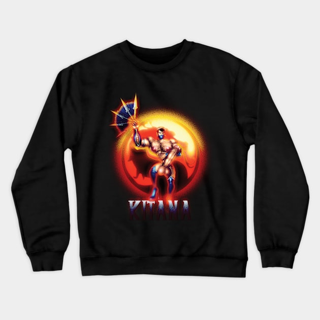 KITANA XXX Crewneck Sweatshirt by a$$thetics